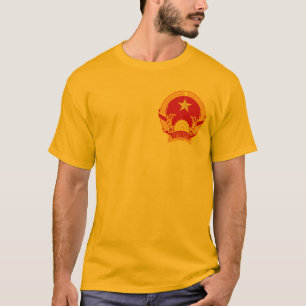 T-SHIRT MANTEAU DU VIETNAM DES BRAS. SYMBOLE DE VIET