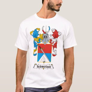 T-shirt Manteau hongrois de famille de Schwertner de