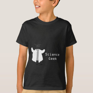 T-shirt Manteau invisible de laboratoire d'homme de geek