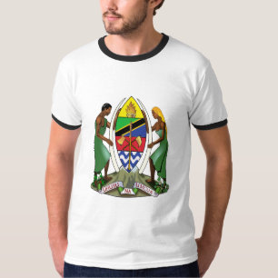 T-shirt Manteau officiel de la Tanzanie de symbole