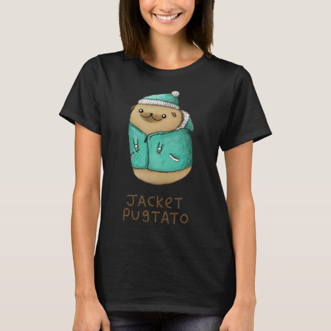 T-shirt Manteau Pugtato (Devant)