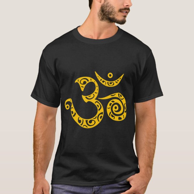 T-shirt Mantra OM Bouddhisme Yoga (Devant)