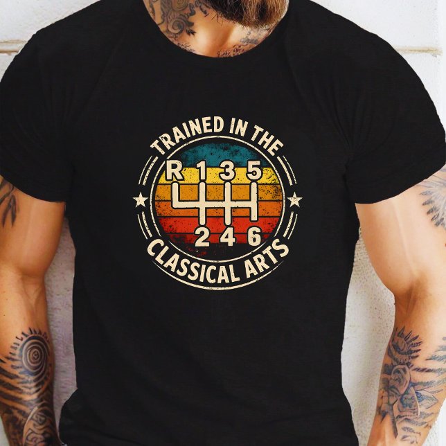 T-shirt Manuel de vitesse formé dans les arts classiques  (Créateur téléchargé)