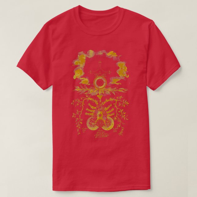 T-shirt Manuscrit alchimique (Design devant)