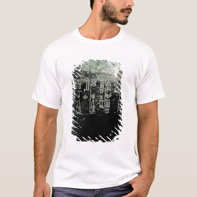 T-shirt Manuscrit cunéiforme (Devant)