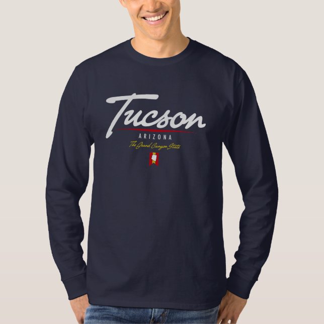 T-shirt Manuscrit de Tucson (Devant)