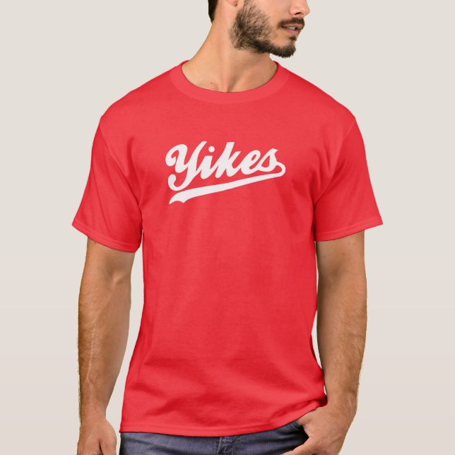 T-shirt Manuscrit de Yikes (Devant)