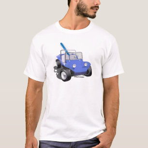 T-shirt Manx Blue avec Surboard
