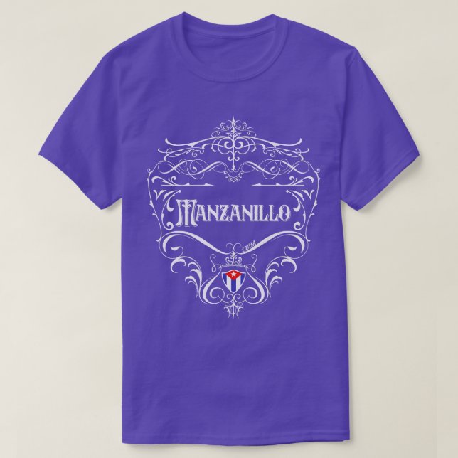 T-shirt Manzanillo Design Vintage 1 (Design devant)