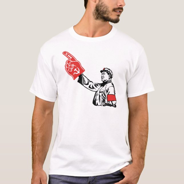 T-shirt Mao - le communisme est #1 (Devant)