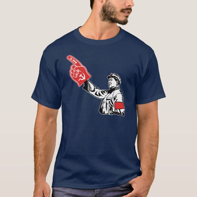 T-shirt Mao - le communisme est #1 (Devant)