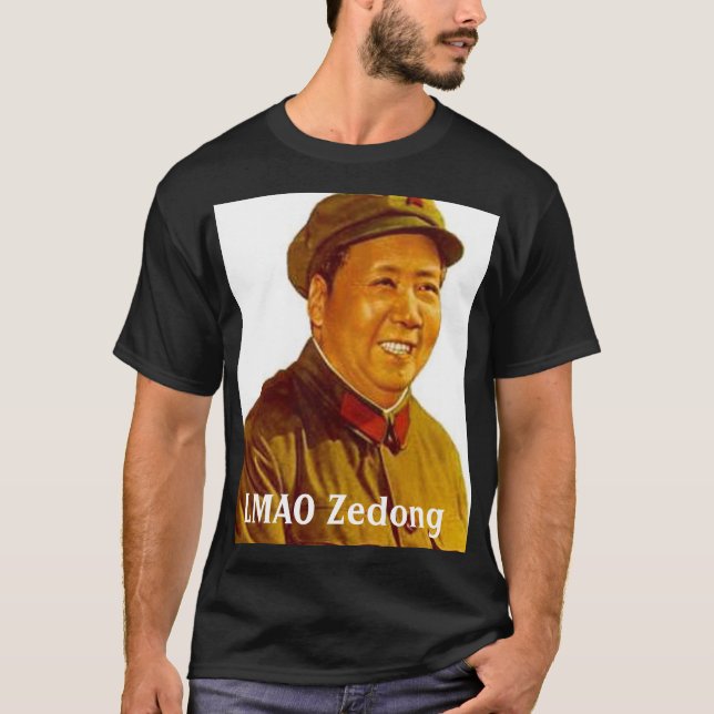 T-shirt mao, LMAO Zedong (Devant)