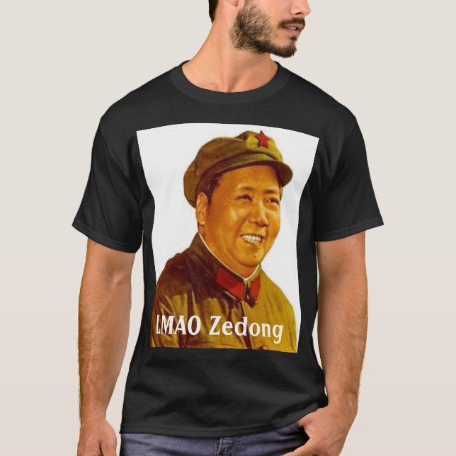T-shirt mao, LMAO Zedong (Devant)