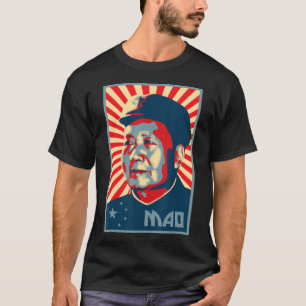 T-shirt Mao Zedong Tse Tung Président Mao Chine Chinois Pa