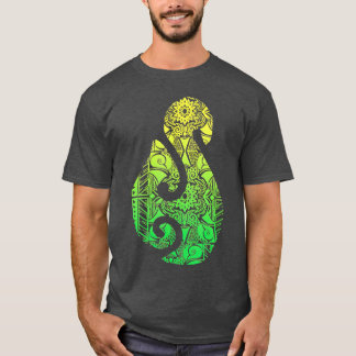 T-shirt Maori Hook Polynésienne Nouvelle-Zélande Culture t