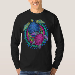 T-shirt Maori Océan Animal Polynésien Tribal Mandala Hawai