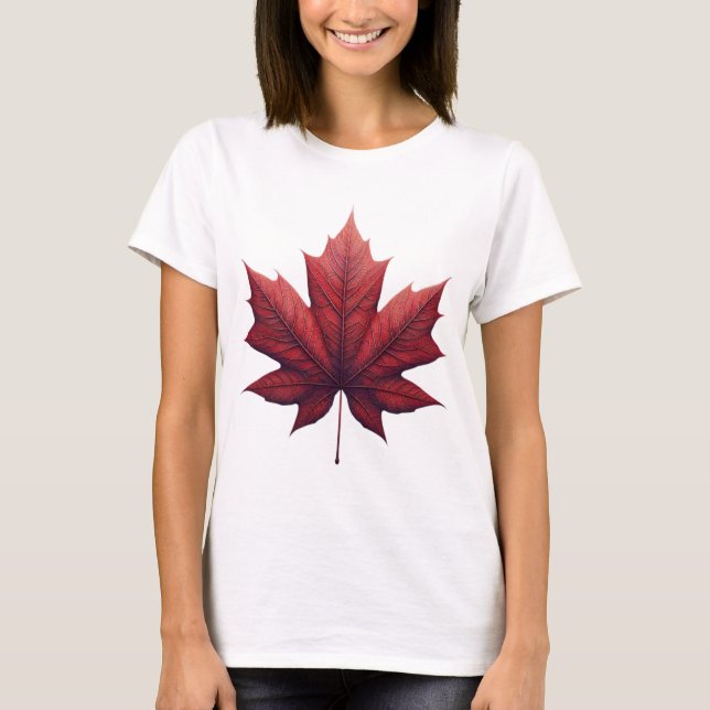 T-shirt Maple Leaf (Devant)