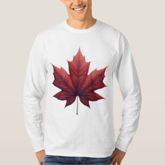 T-shirt Maple Leaf, apparel, affaire Clothing