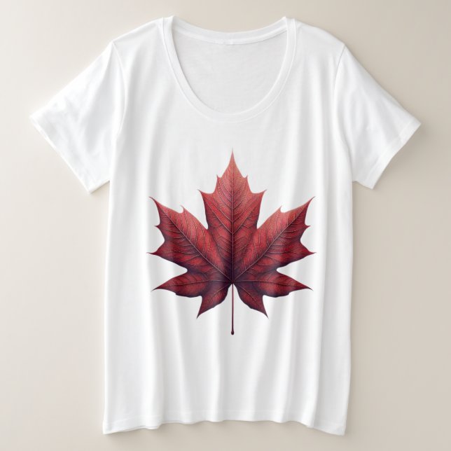 T-shirt Maple Leaf, apparel, affaire Clothing (Design devant)