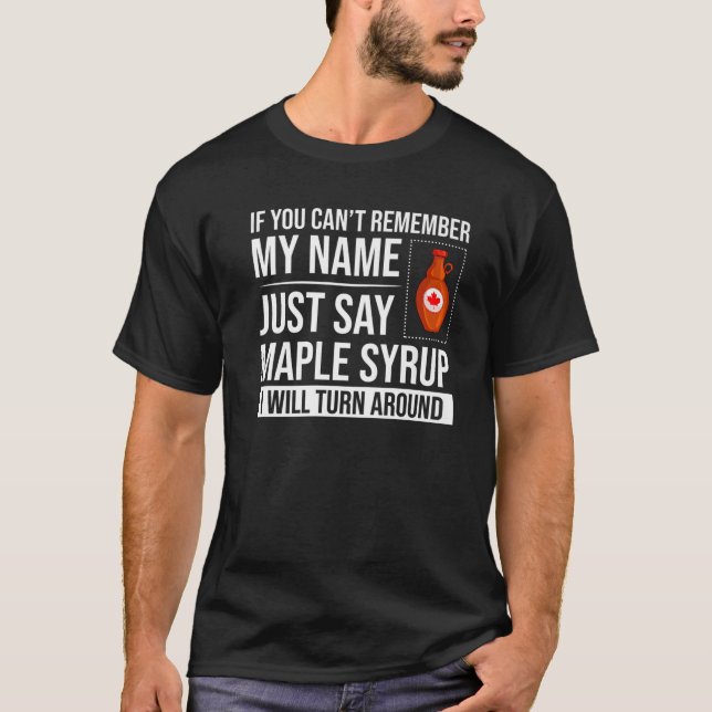 T-shirt Maple Syrup Gift Maple Tree Tapping Canada (Devant)