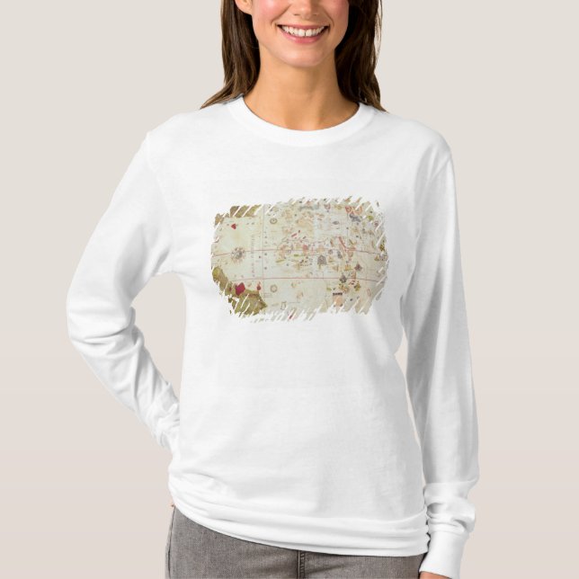 T-shirt Mappa Mundi, 1502 (Devant)
