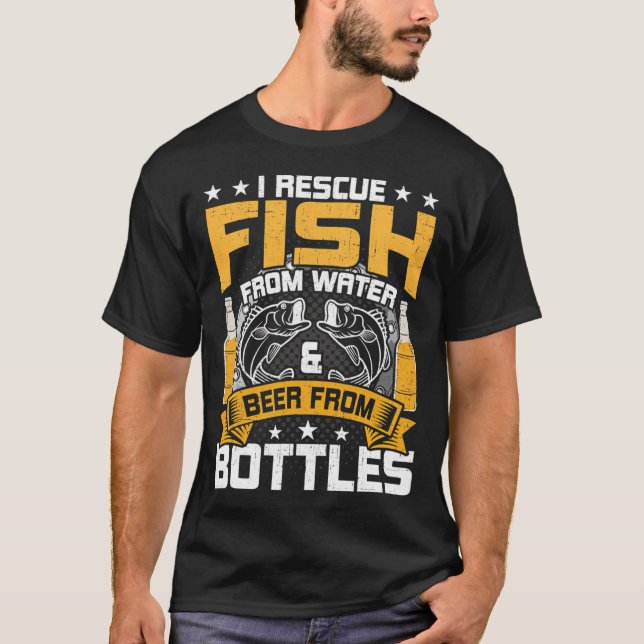 T-shirt Maquereau roi nageant (Devant)