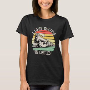 T-shirt Maquette de réseau ferroviaire locomotive ferrovia