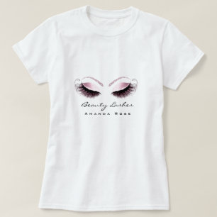 T-shirt Maquillage Artiste Beauté Lash Studio Parties scin