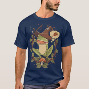 T-shirt Maquillage de Cottagecore Convocation de la grenou