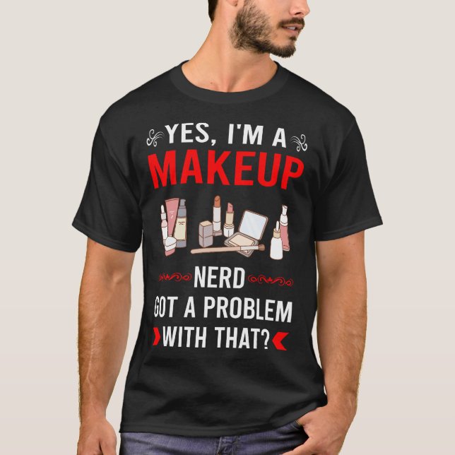 T-shirt Maquillage de problème (Devant)