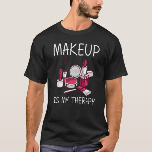 T-shirt Maquillage Filles femmes Maquillage Artiste Cosmet