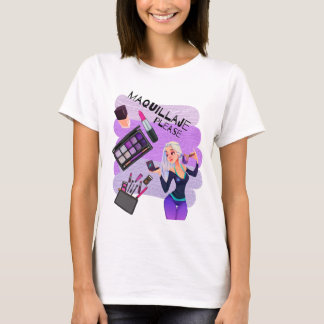 T-SHIRT MAQUILLAJE S'IL VOUS PLAÎT