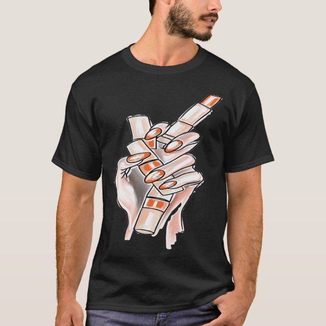 T-shirt Maquilleur Maquillage (Devant)