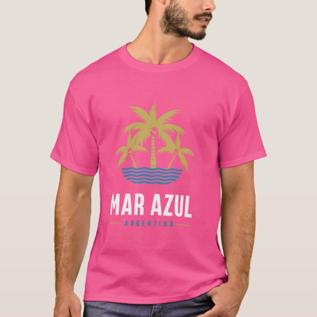 T-shirt Mar Azul Argentine (Devant)