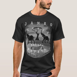 T-shirt Mara Trumpet Glory Éléphant d'Afrique Zèbre Vêteme