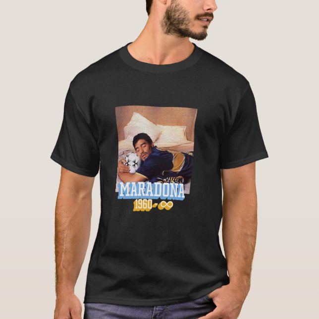 T-shirt Maradona Forever Boca Juniors (Devant)