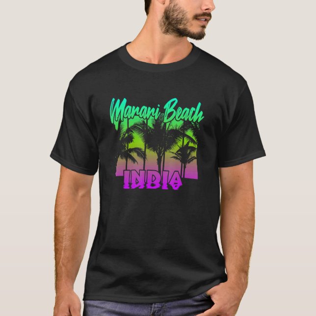 T-shirt Marari Beach Inde (Devant)