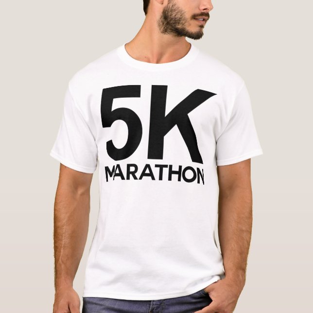 T-shirt marathon 5k (Devant)