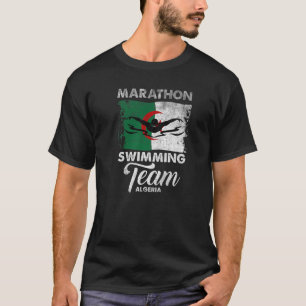 T-shirt Marathon Citation De Nage Algérie Sports Nage