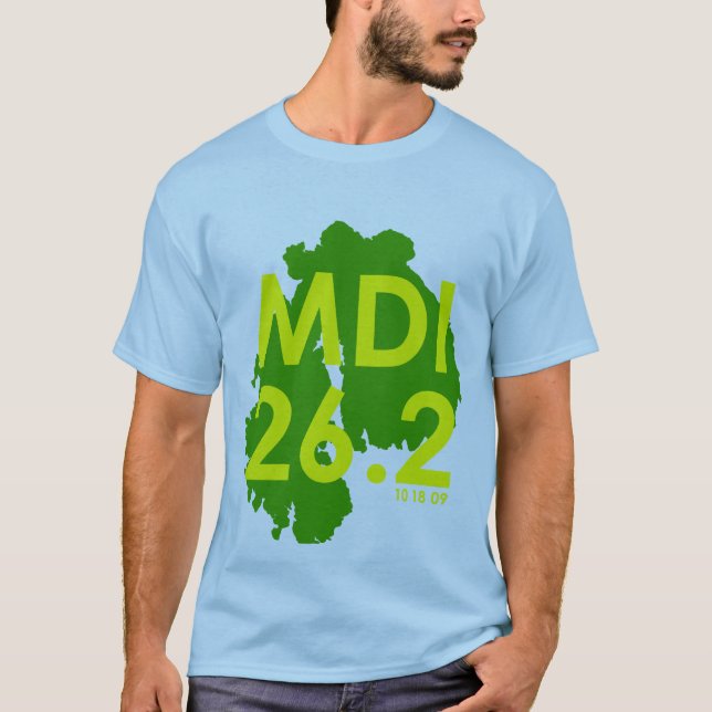 T-shirt Marathon de 2009 MDI (Devant)