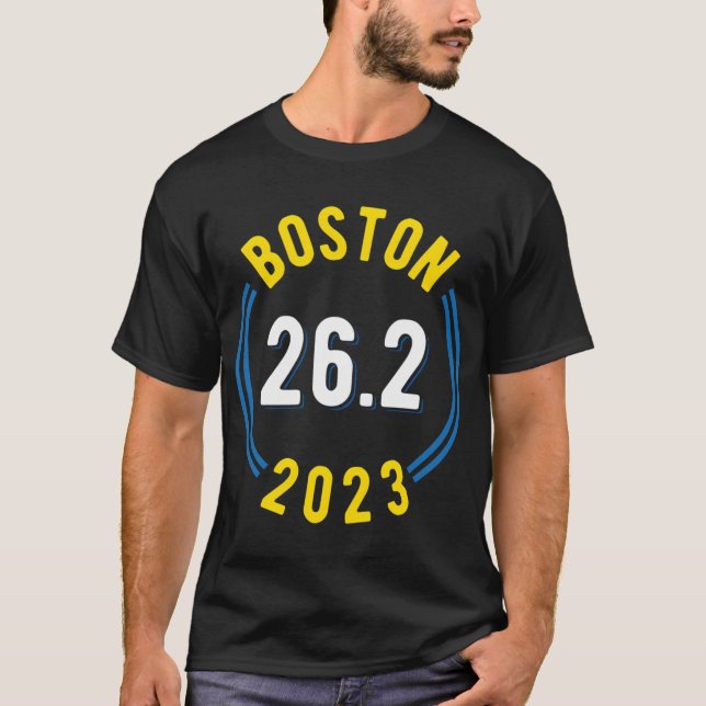 T-shirt Marathon de Boston 2023 (Devant)