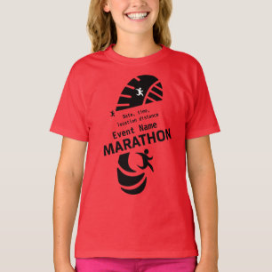 T-shirt Marathon de charité événement promotionnel merch T