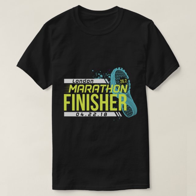 T-shirt Marathon de Londres 2018 (Design devant)