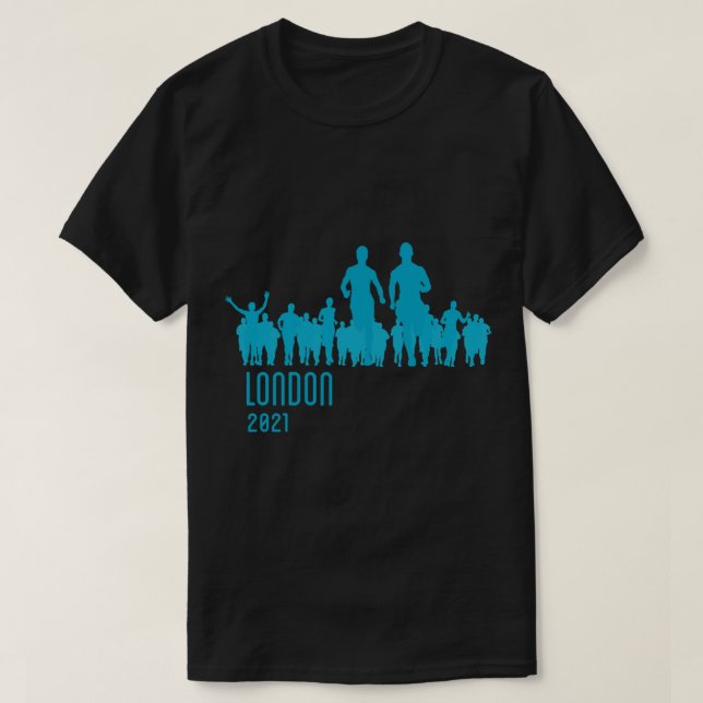 T-shirt Marathon de Londres 2021 (Design devant)