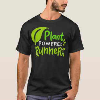 T-shirt Marathon de Vegan propulsé par plante _1 