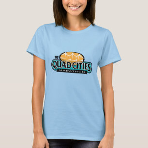 T-shirt Marathon de villes de quadruple