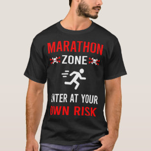 T-shirt Marathon de zone de risque