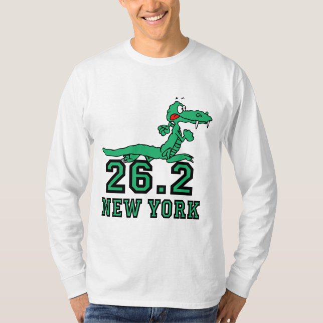 T-shirt Marathon drôle de New York (Devant)