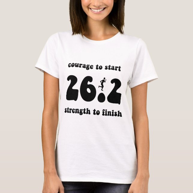 T-shirt Marathon inspiré (Devant)