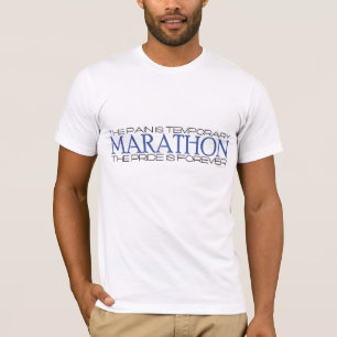 T-shirt Marathon - la fierté est Forever